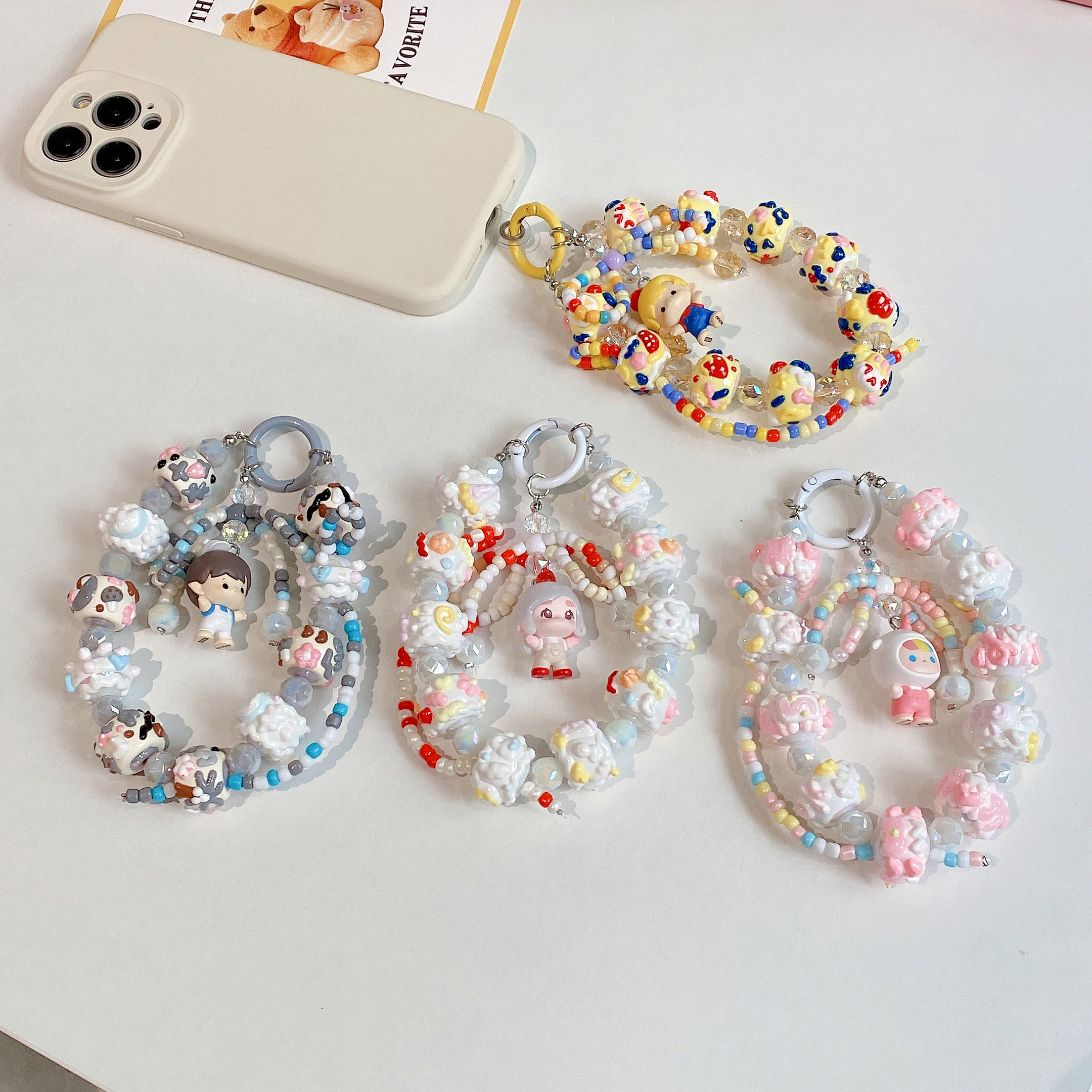 Candyland Friends: Whimsical Character Charm Set