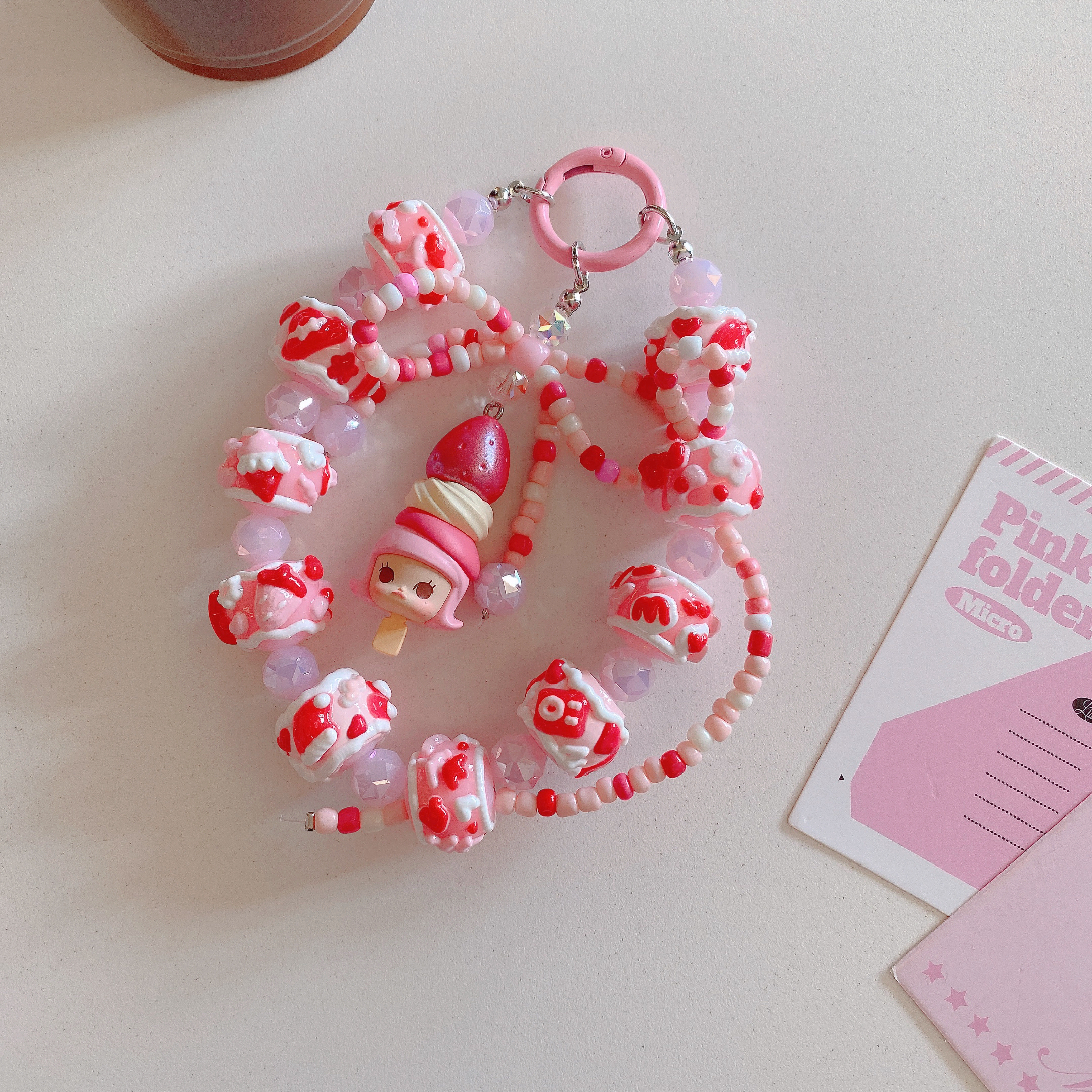 Sugar Rush: Candy-Inspired Phone Charm Trio