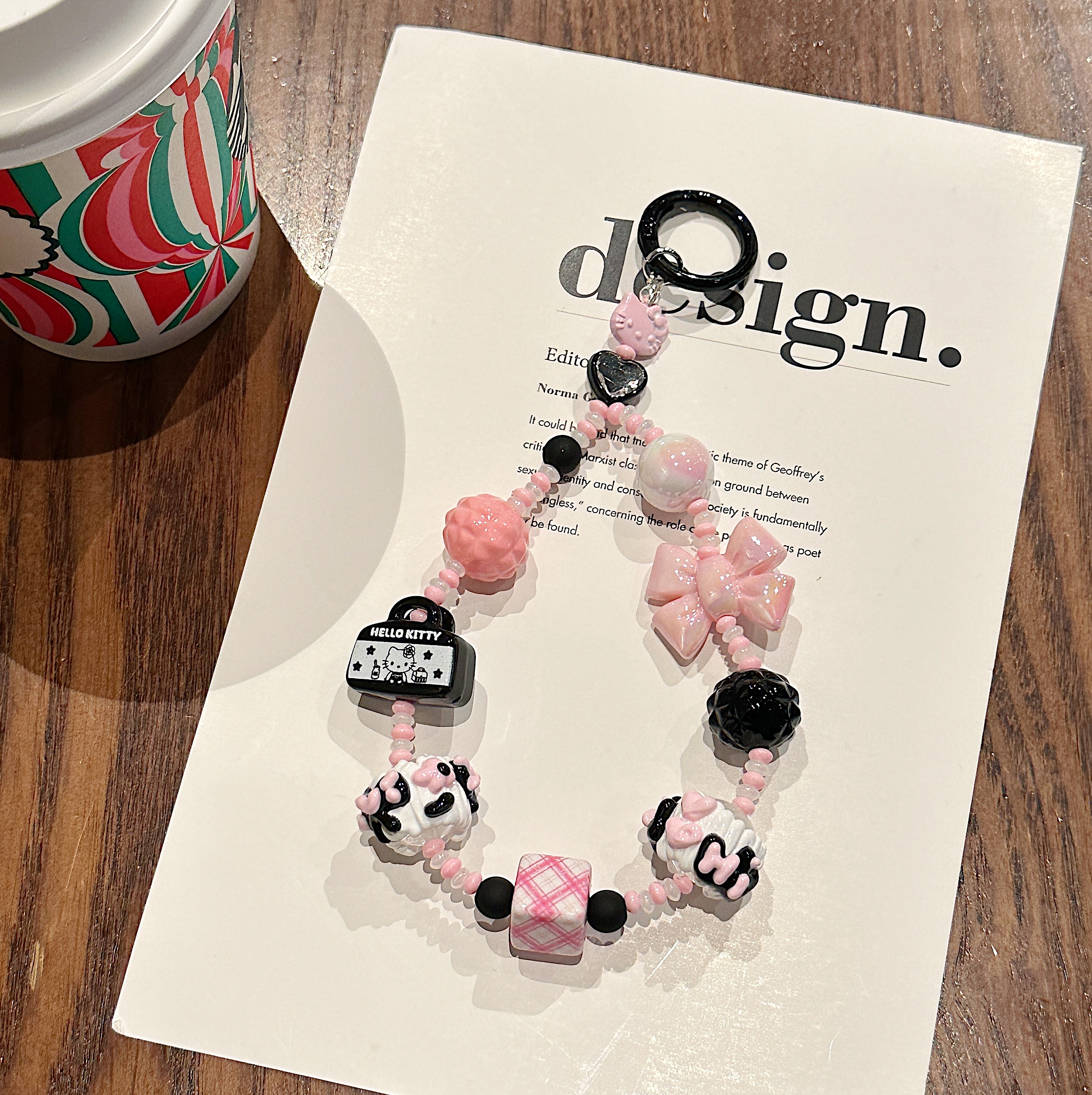 Kawaii Hello Kitty & Candy Charm Phone Chains