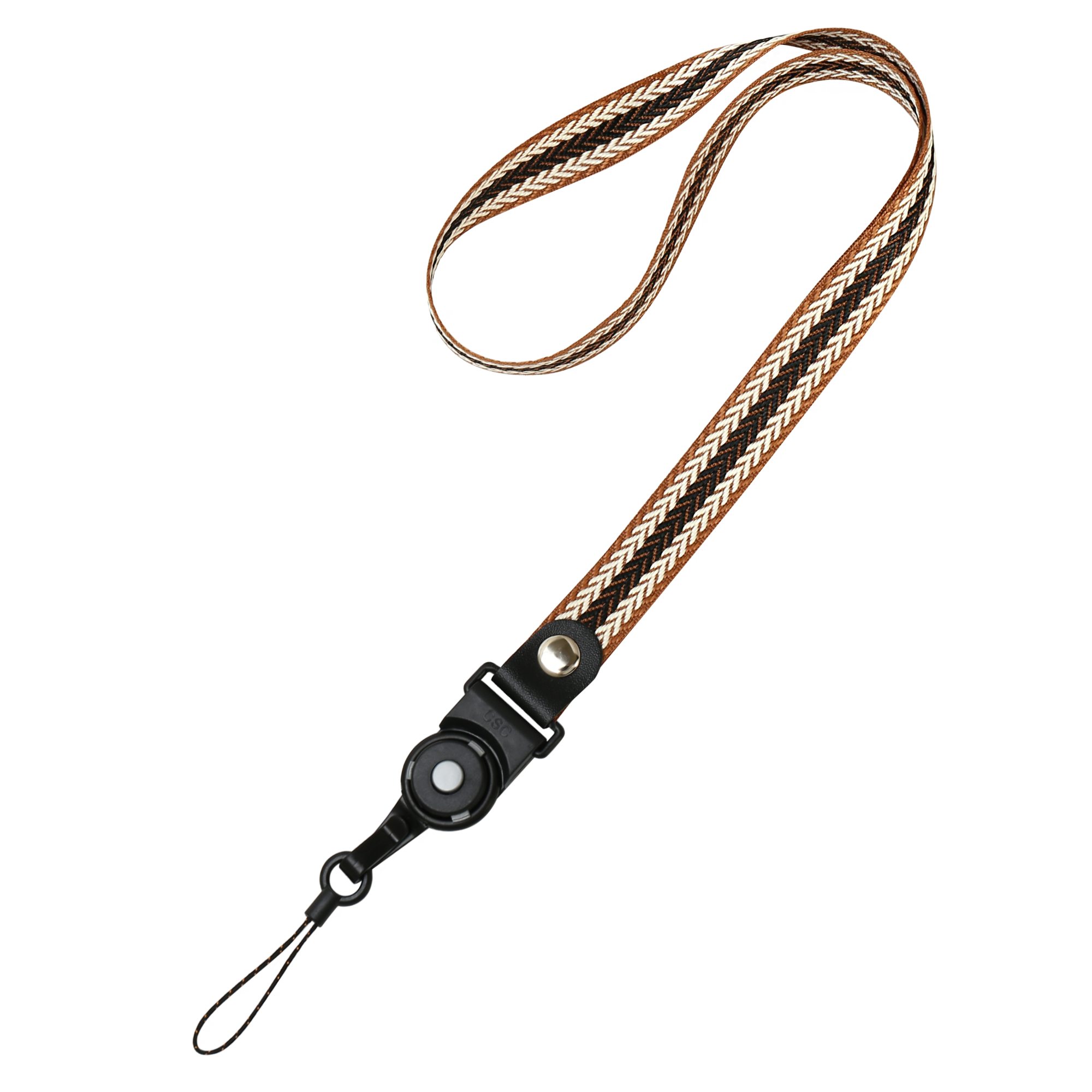 FlatLock Patterned Phone Strap