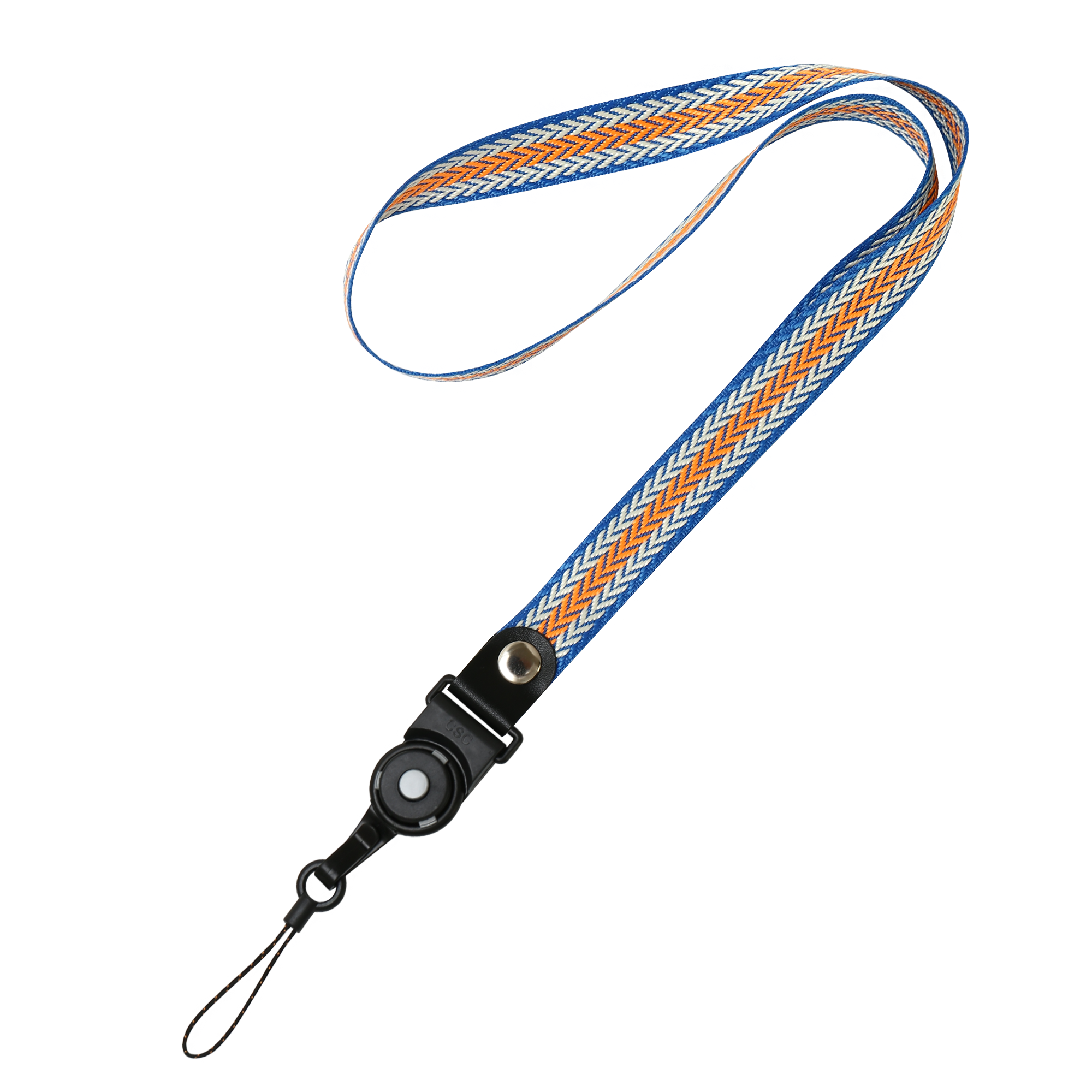 FlatLock Patterned Phone Strap