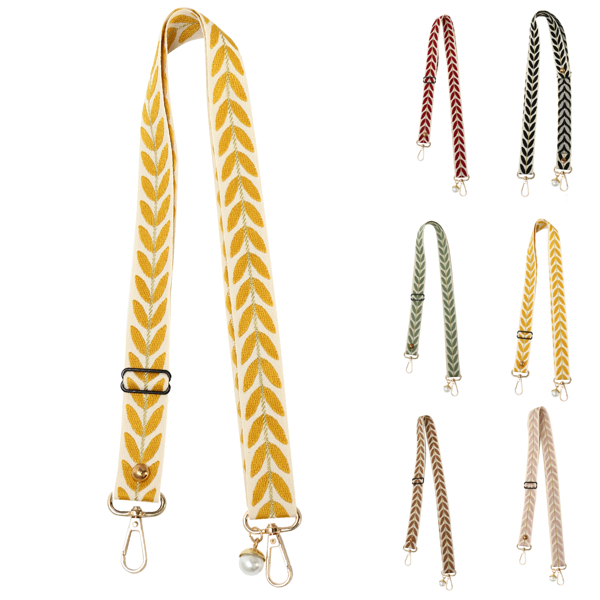 LeafCrest Mocha Flat  Phone Strap