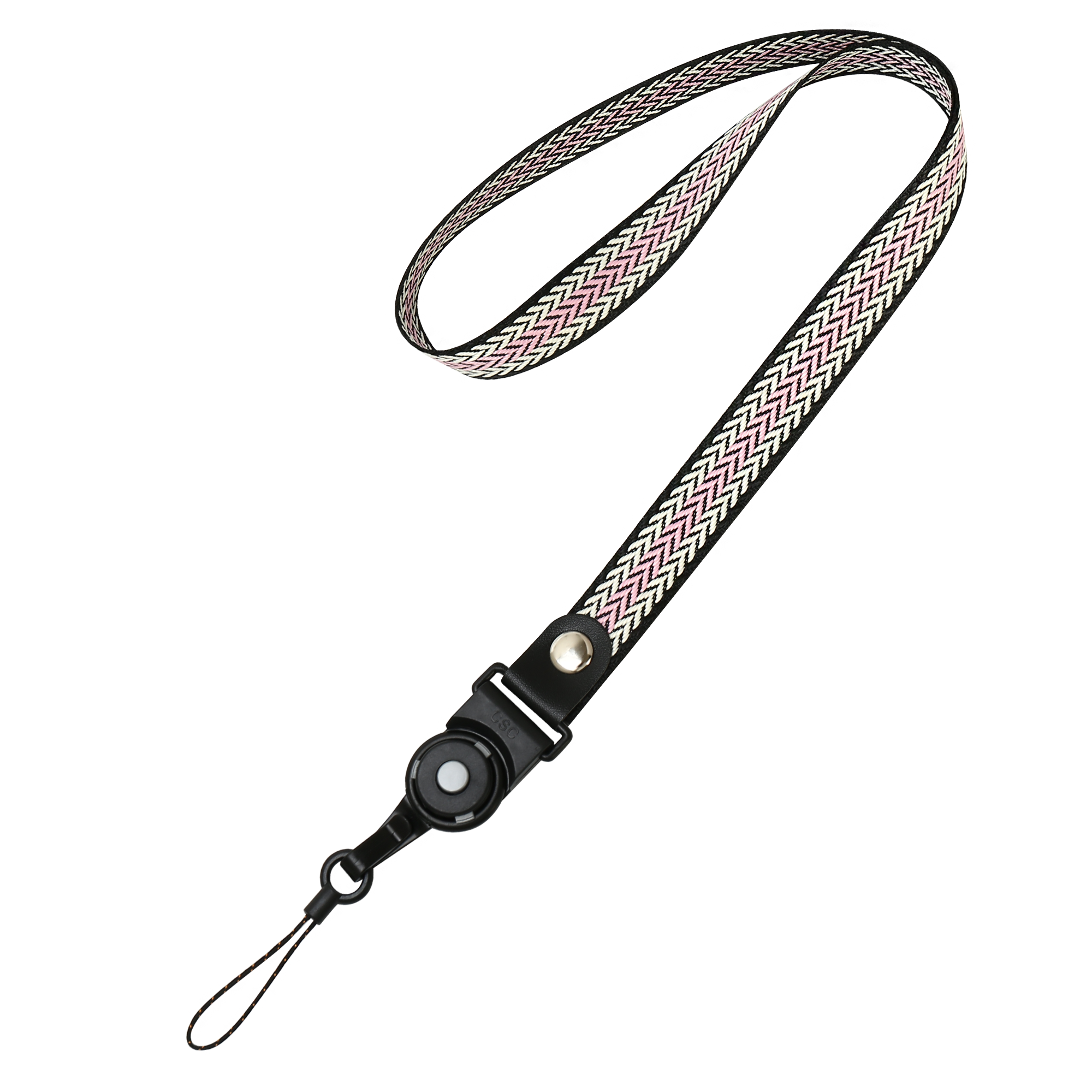 FlatLock Patterned Phone Strap