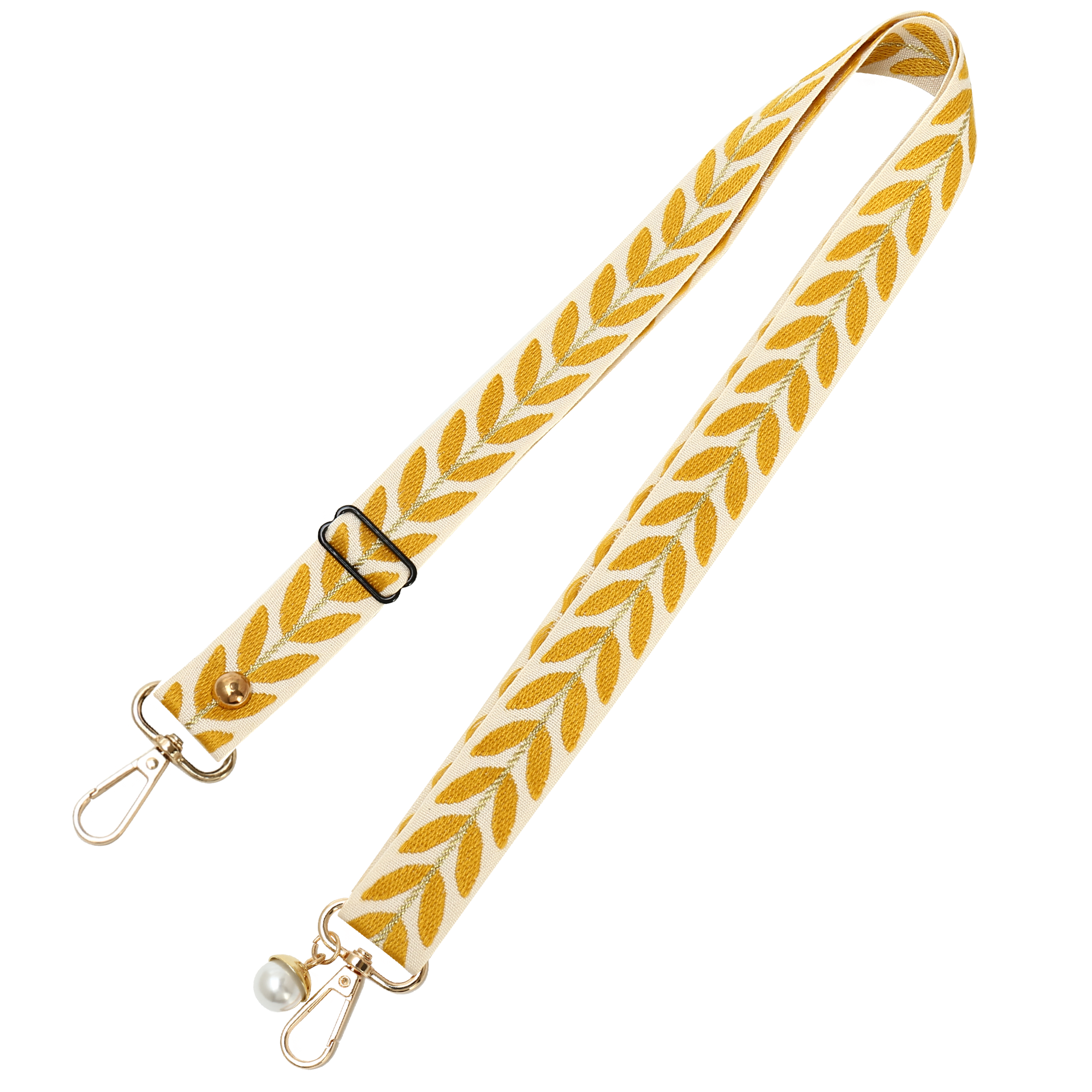 LeafCrest Mocha Flat  Phone Strap
