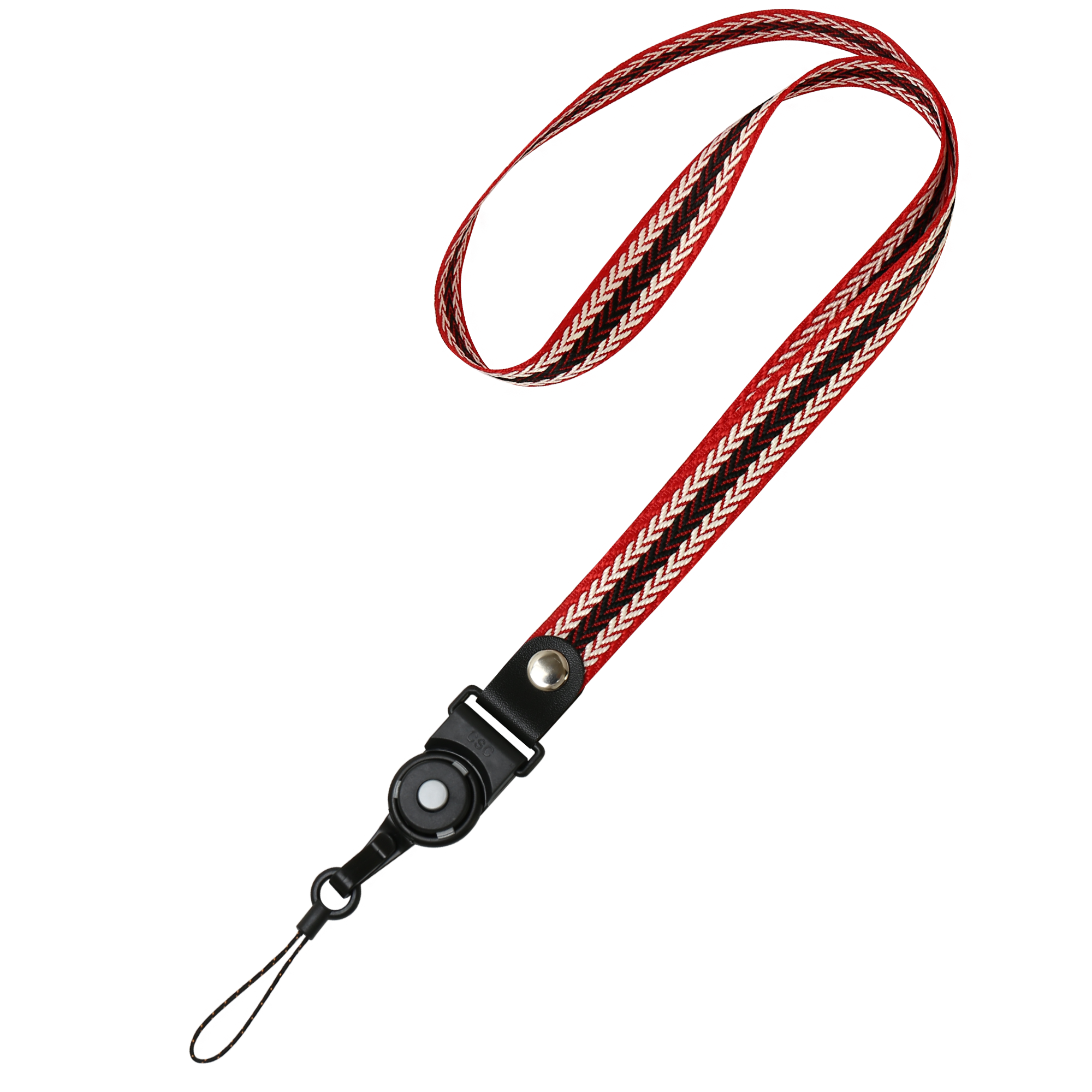 FlatLock Patterned Phone Strap
