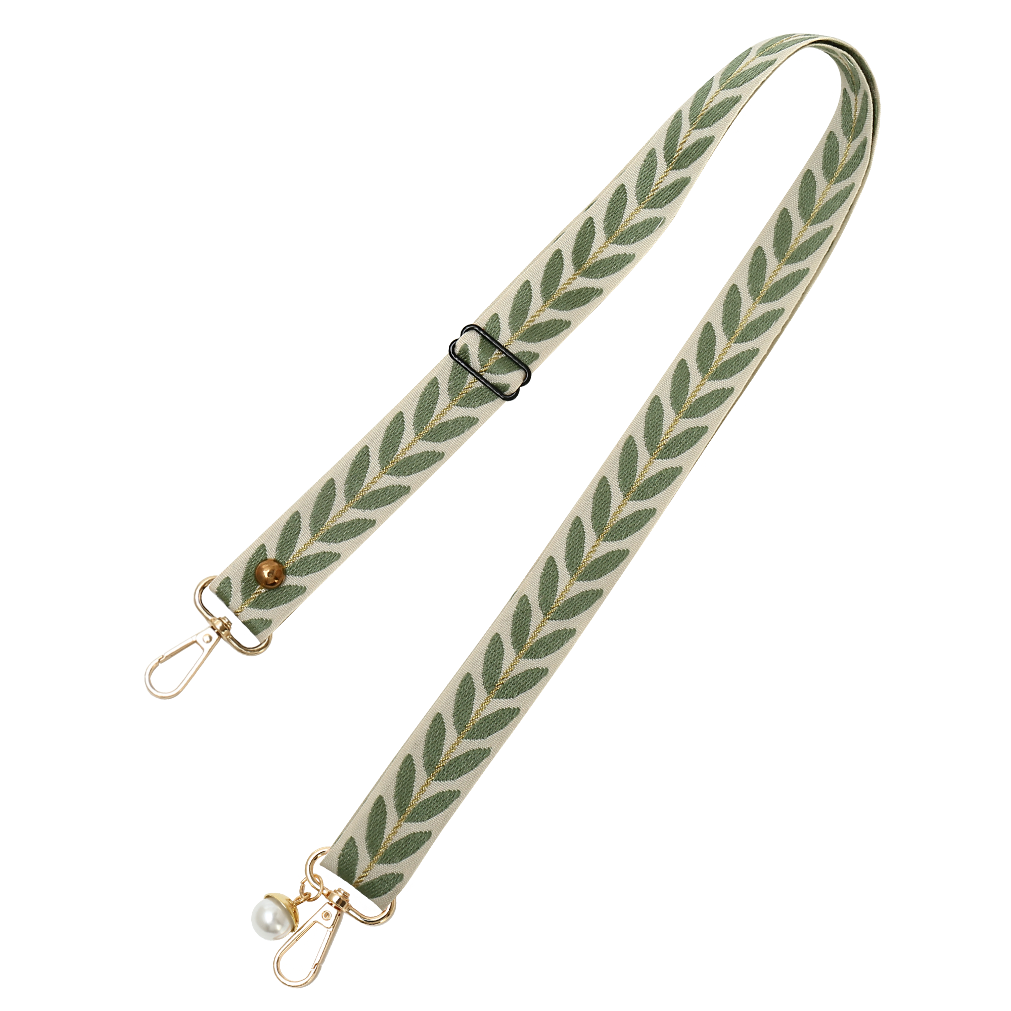 LeafCrest Mocha Flat  Phone Strap