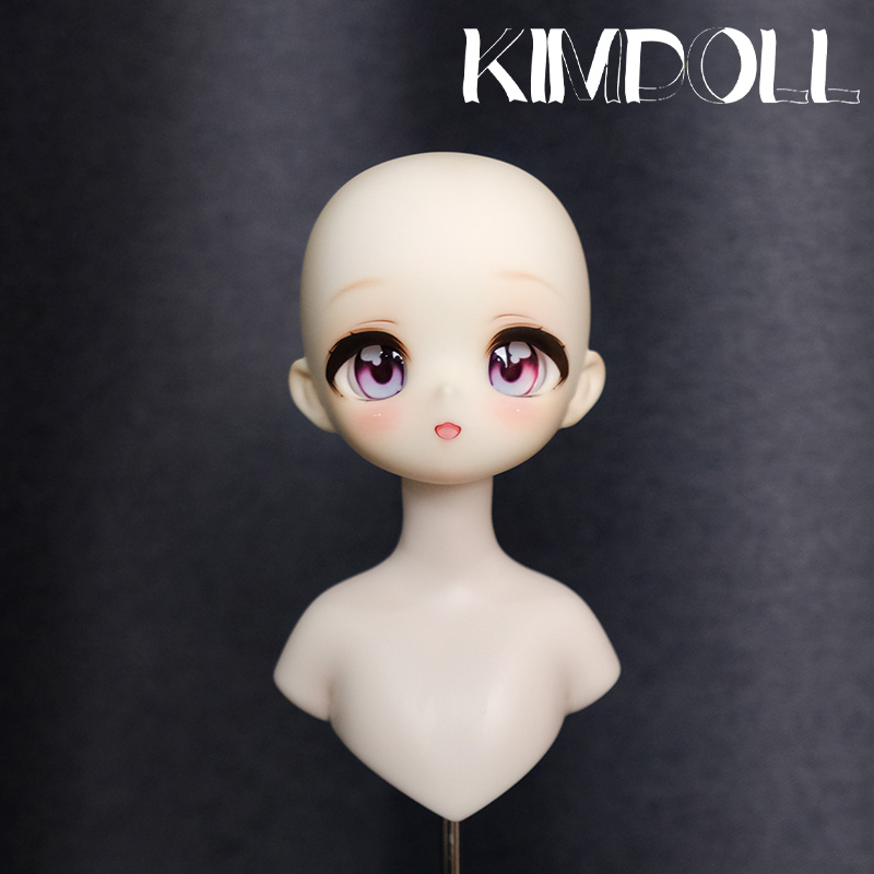 KIMDOLL Resin Doll Peach Jirai Kei– A Genuine Anime - style 4 - scale BJD Doll with Ball - jointed Figure