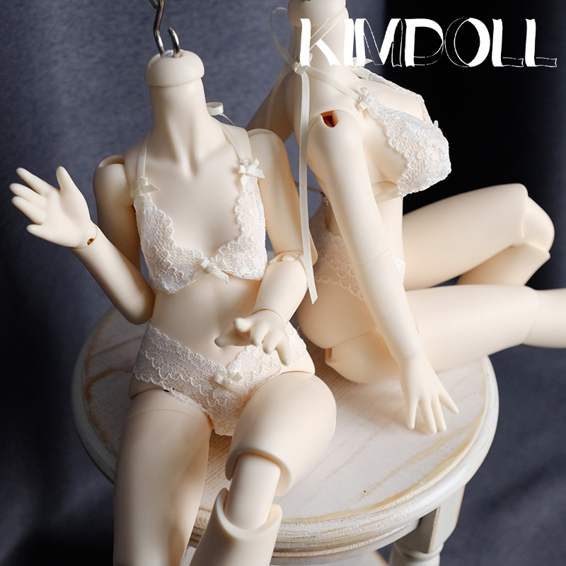 KIMDOLL Resin Doll Peach Jirai Kei– A Genuine Anime - style 4 - scale BJD Doll with Ball - jointed Figure