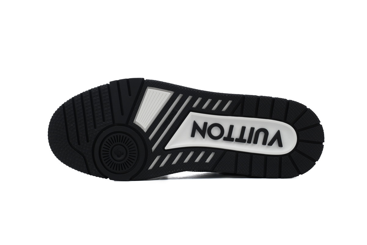 Louis Vuitton Trainer Black Damier 3D Denim