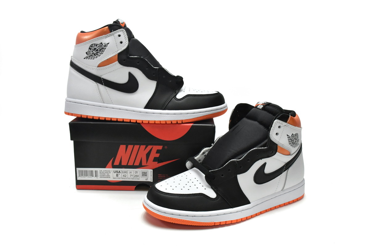 Jordan 1 Retro High Electro Orange 555088-180