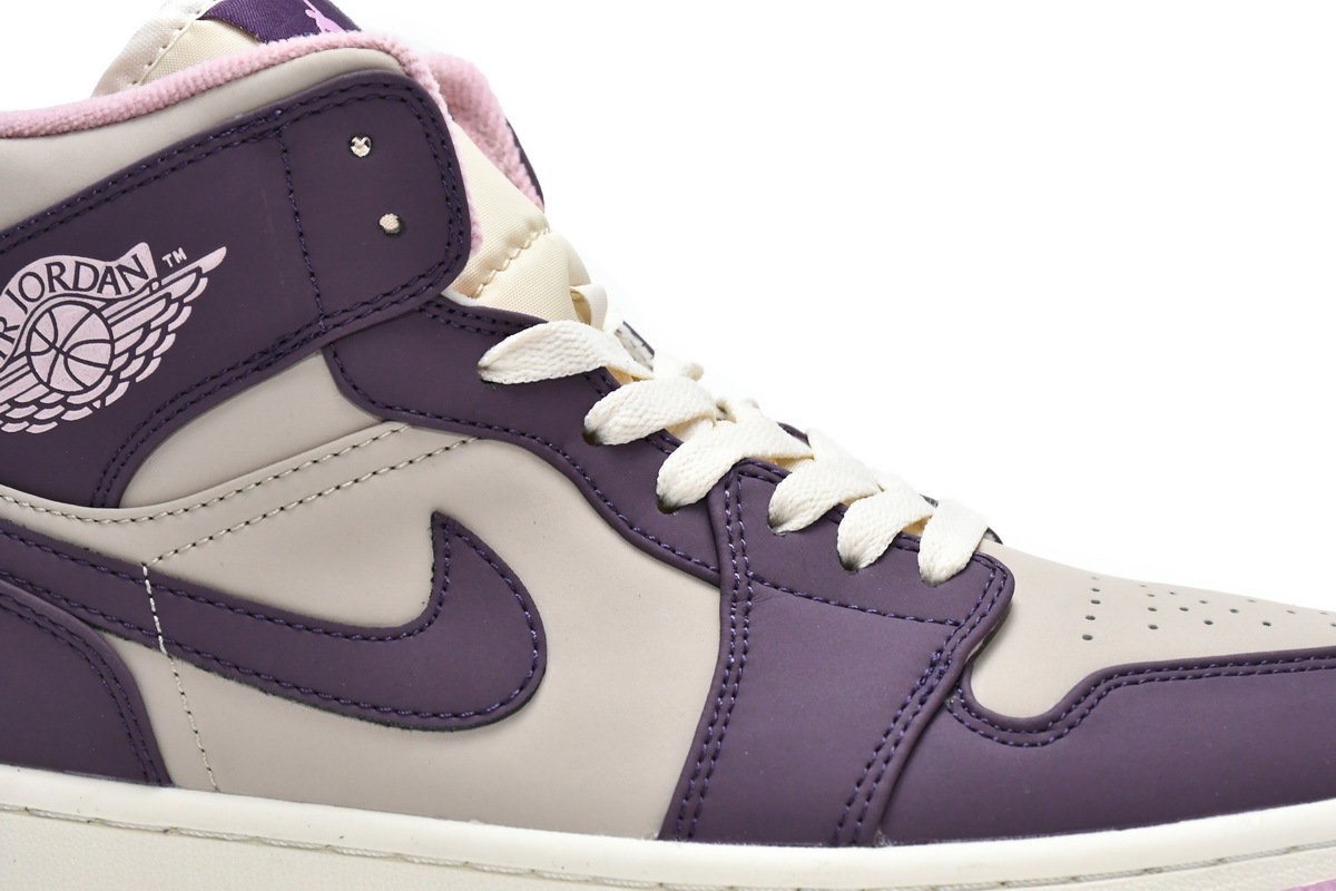 Air Jordan 1 Mid GS Pro Purple 555112-500