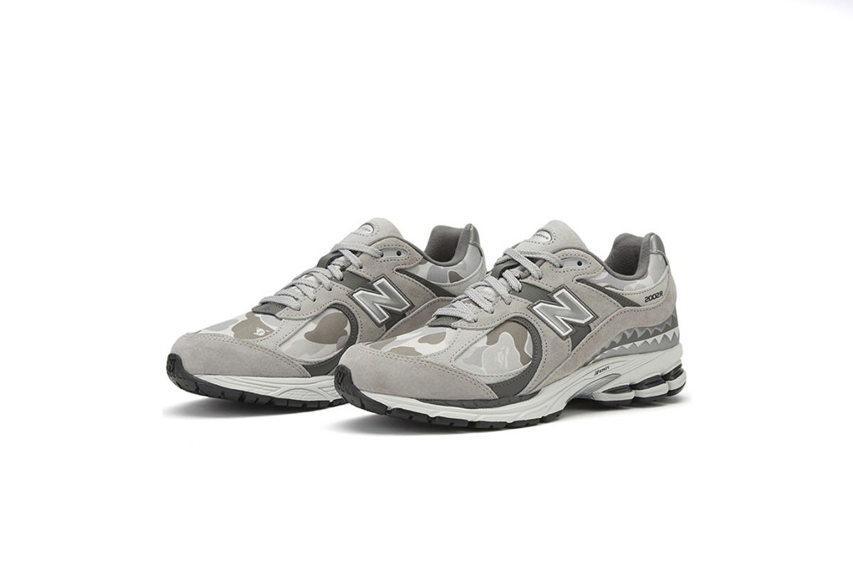 New Balance 2002R BAPE Grey M2002RBG
