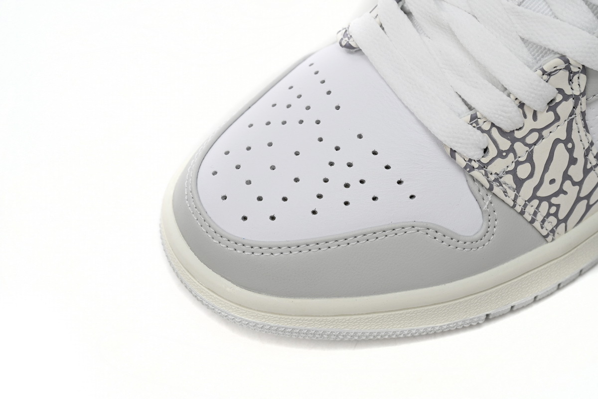 Air Jordan 1 Low PRM Elephant Print DH4269-100
