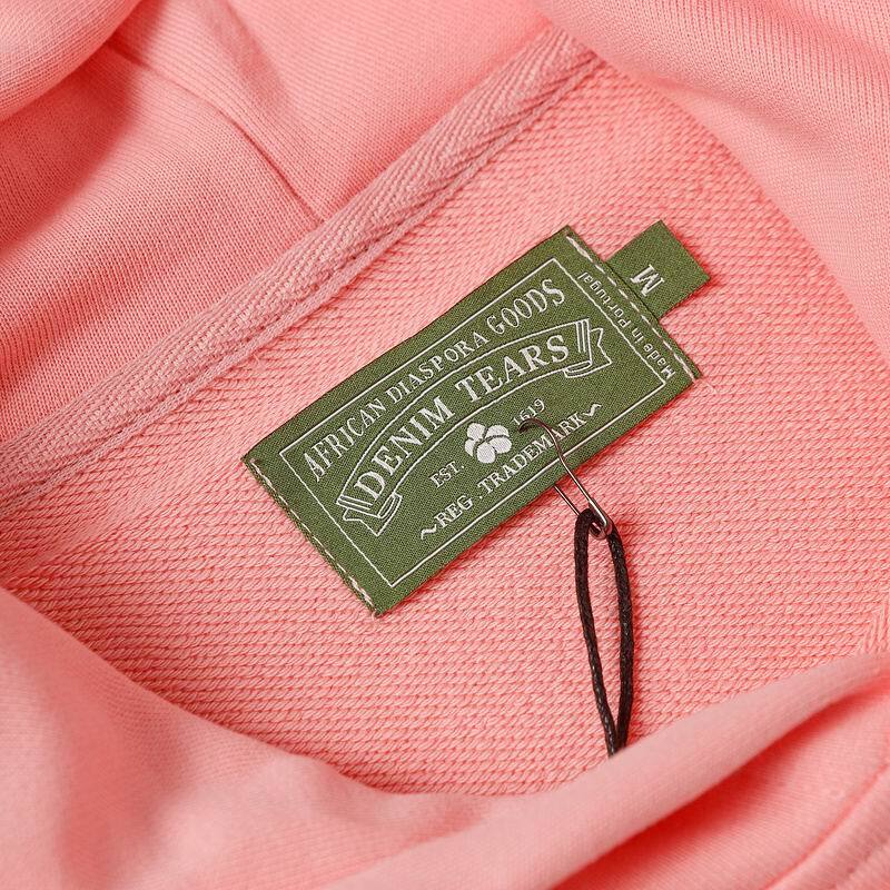 Denim Tears Cactus Tears Wreath Hoodie Pink