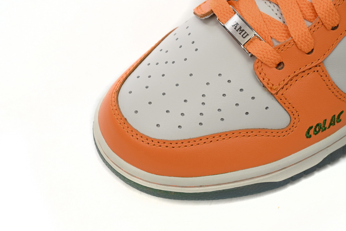 Nike Dunk Low White Orange DR6188-800