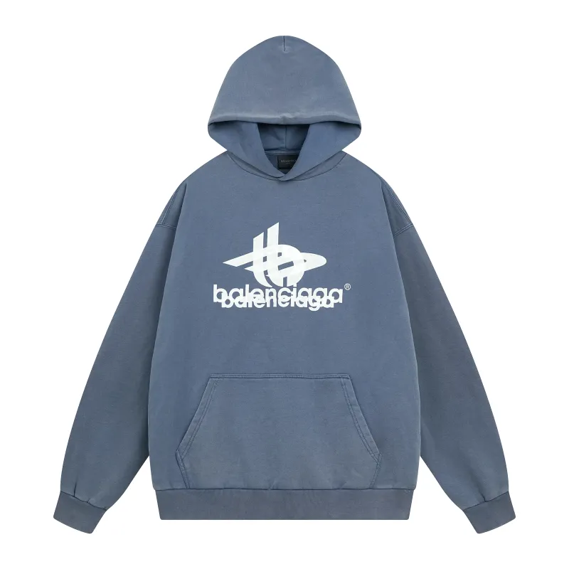 Balenciaga Hoodie Blue