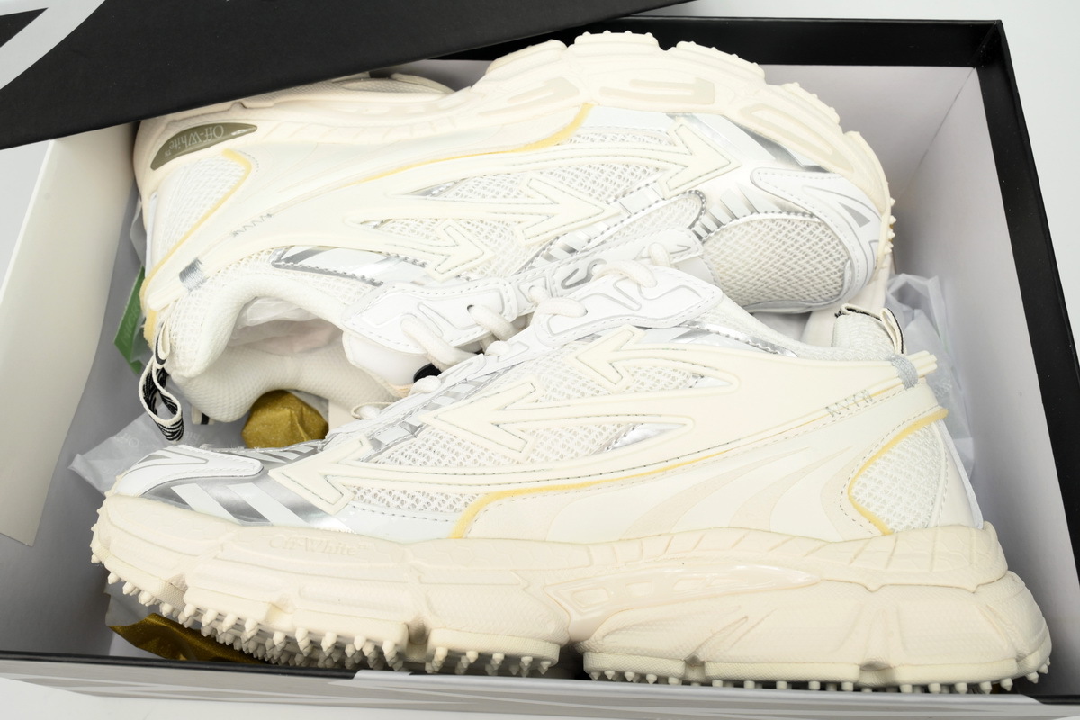 OFF-WHITE Be Right Back Out Of Yellow White