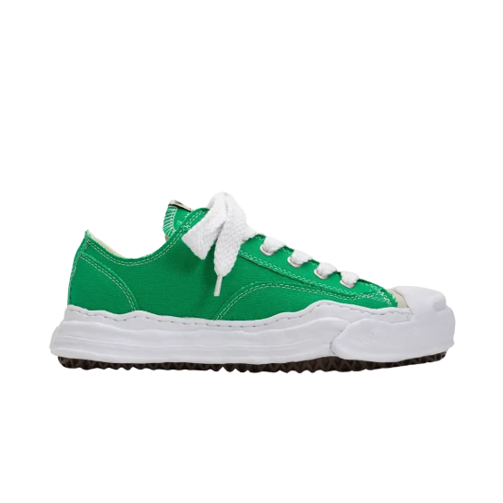 MAISON MIHARA YASUHIRO Hank OG Sole Canvas Low-top Sneakers Green