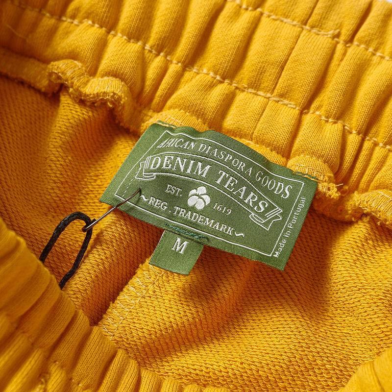 Denim Tears Cactus Tears Wreath Sweatpants Yellow