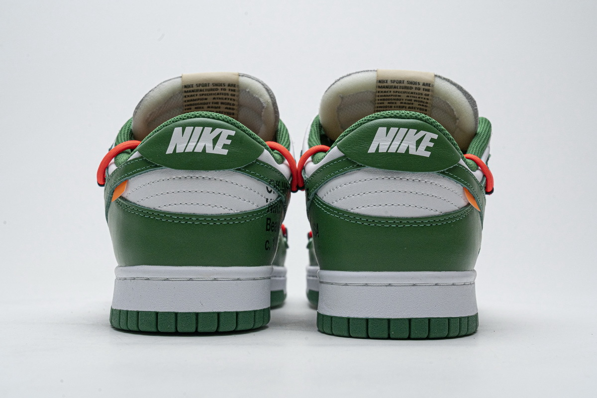 OFF-WHITE x Nike Dunk SB Low Pine Green CT0856-100