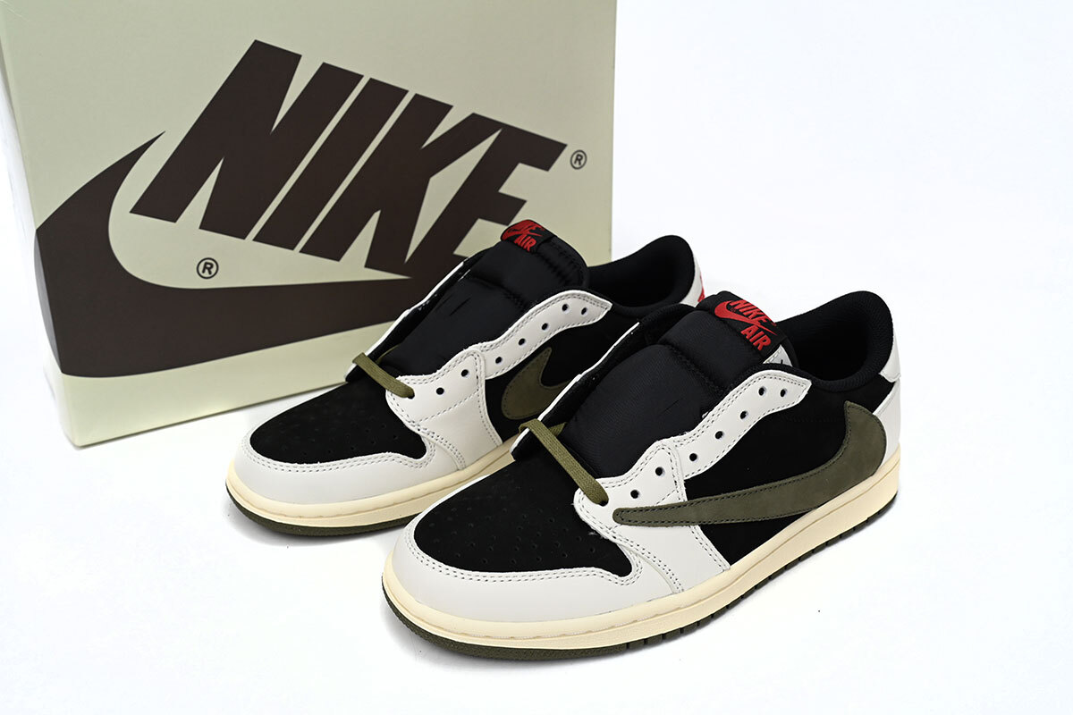 Jordan 1 Retro Low OG SP Travis Scott Olive DZ4137-106