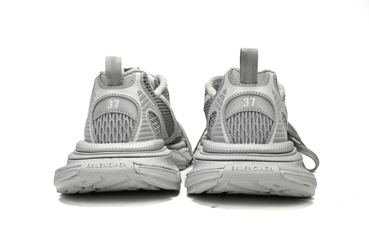 Balenciaga 3XL Sneaker in Silver Light Gray 734731 W3XLR 1281