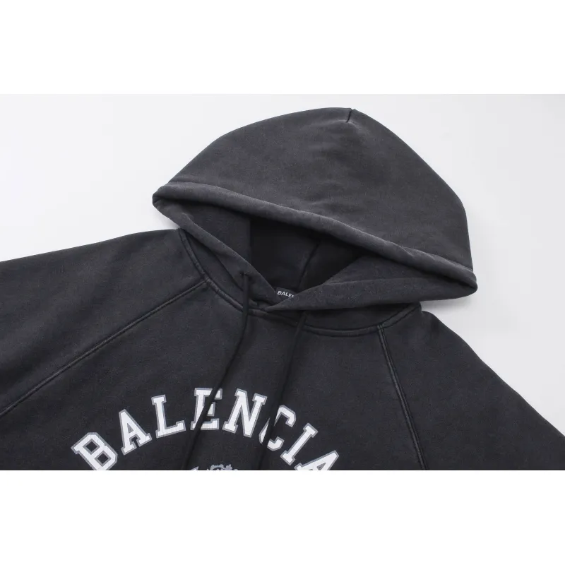 Balenciaga Hoodie Dark Grey