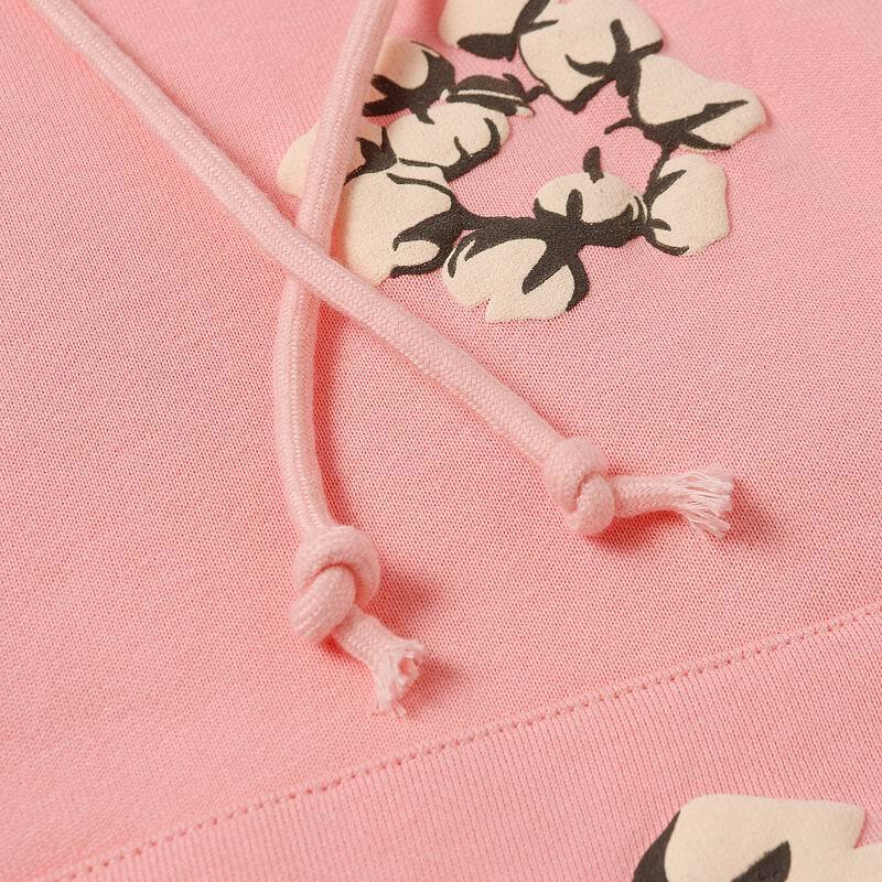 Denim Tears Cactus Tears Wreath Hoodie Pink