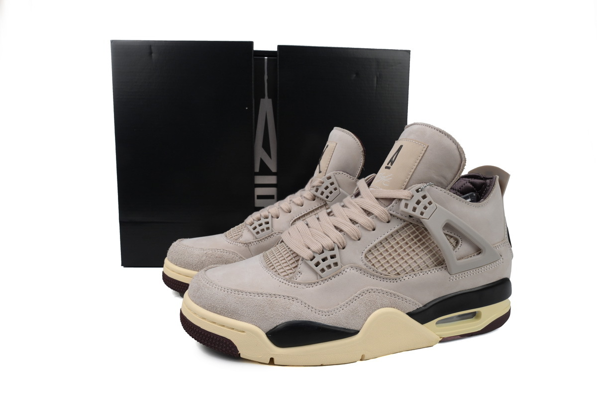 A Ma Maniére x Air Jordan 4 Retro Fossil Stone FZ4810-200