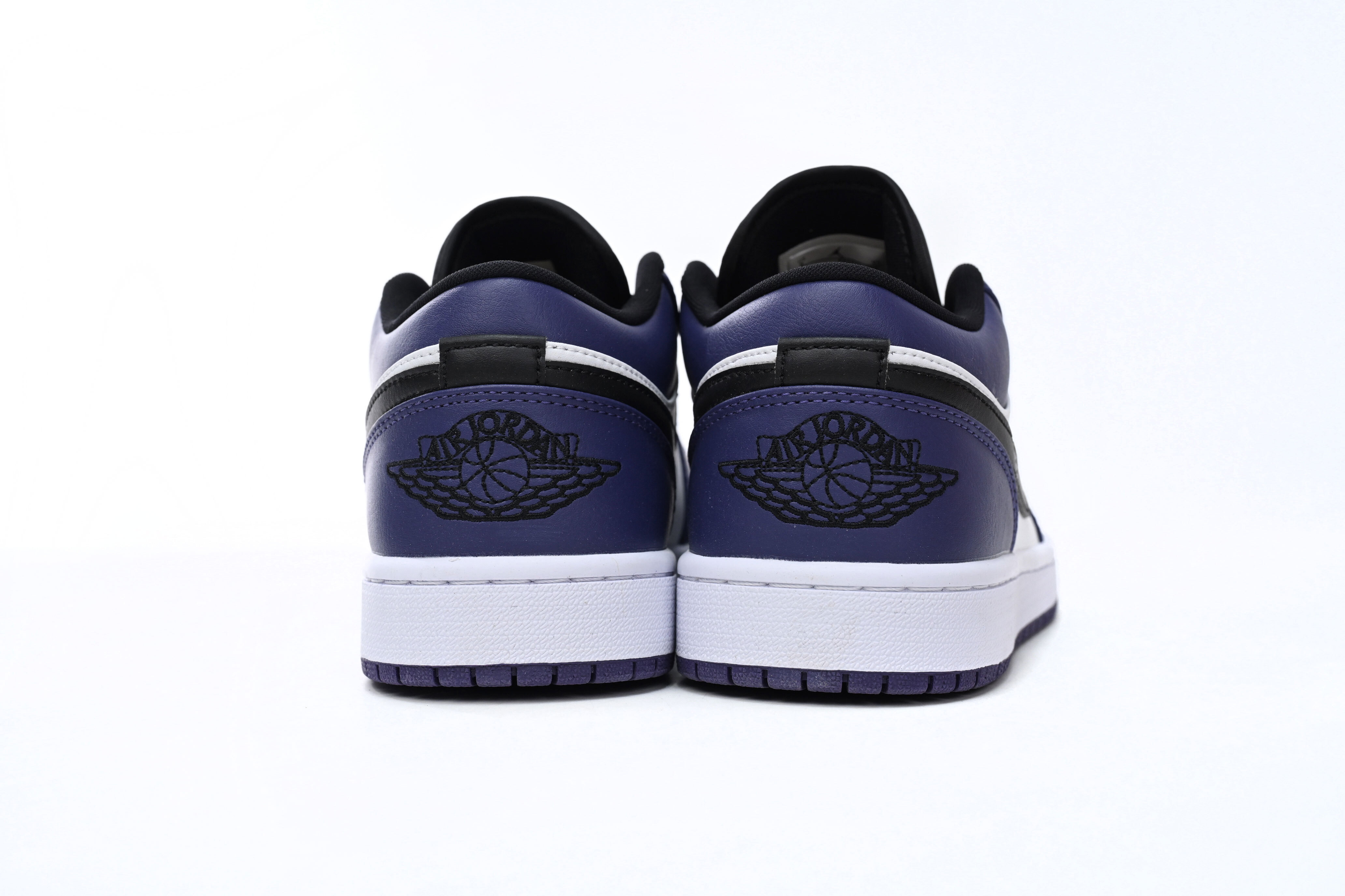Jordan 1 Low Court Purple White 553558-500