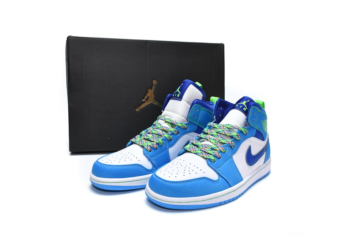 Air Jordan 1 Mid SE (GS) Sprite DA8010-400
