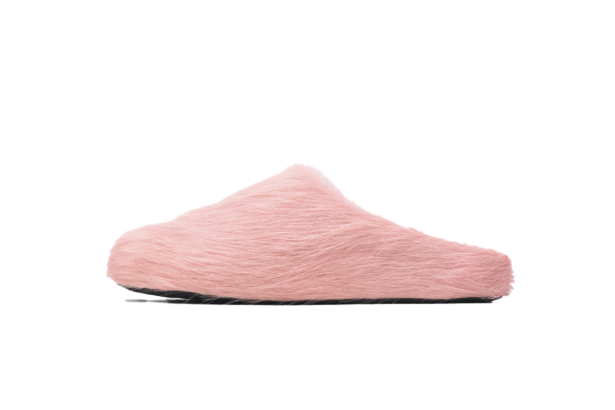 Marni Loafers Long-hair Calfskin Fussbett Sabot Pink