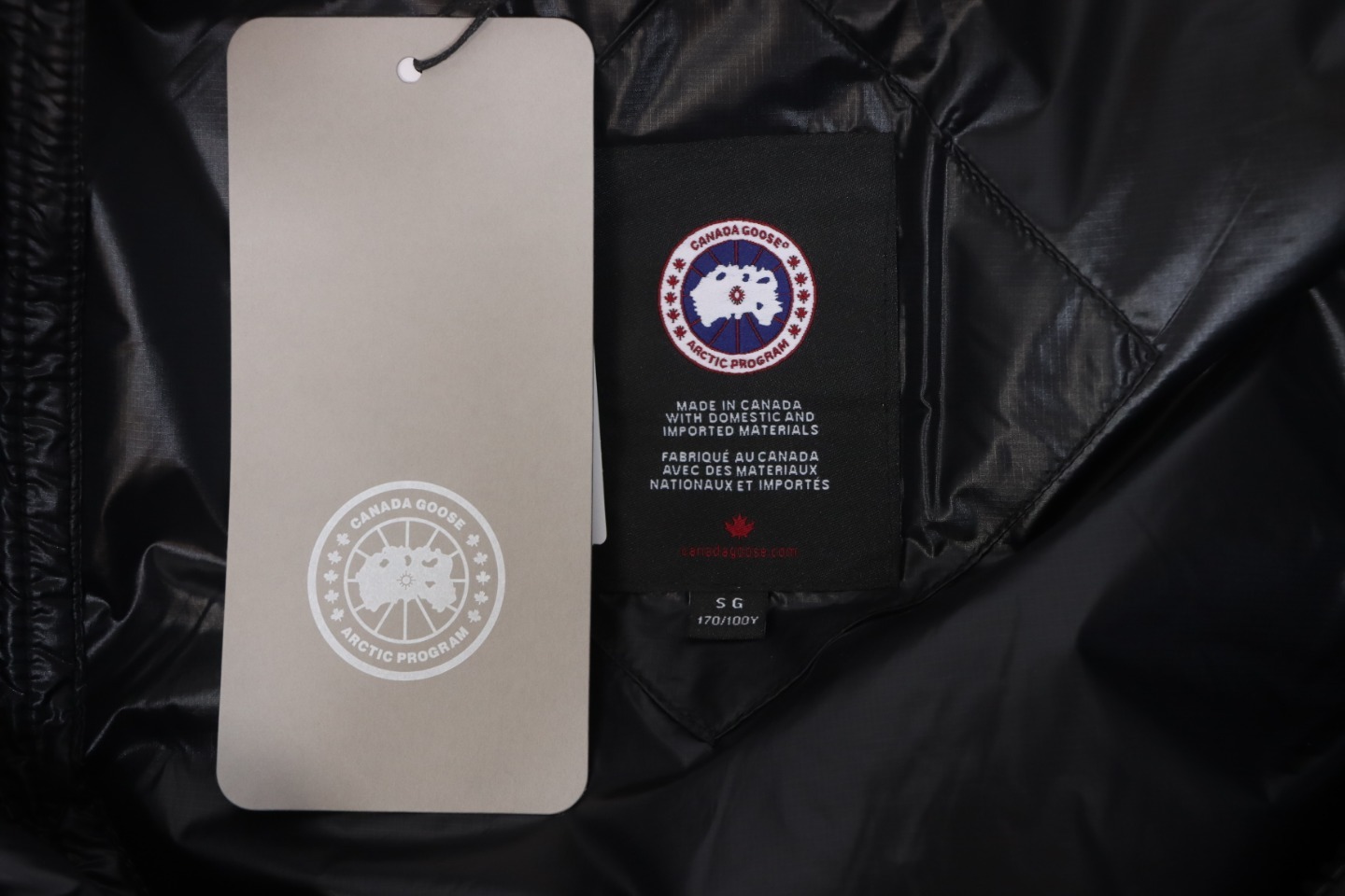 Canada Goose All Black Short Jacket Coat