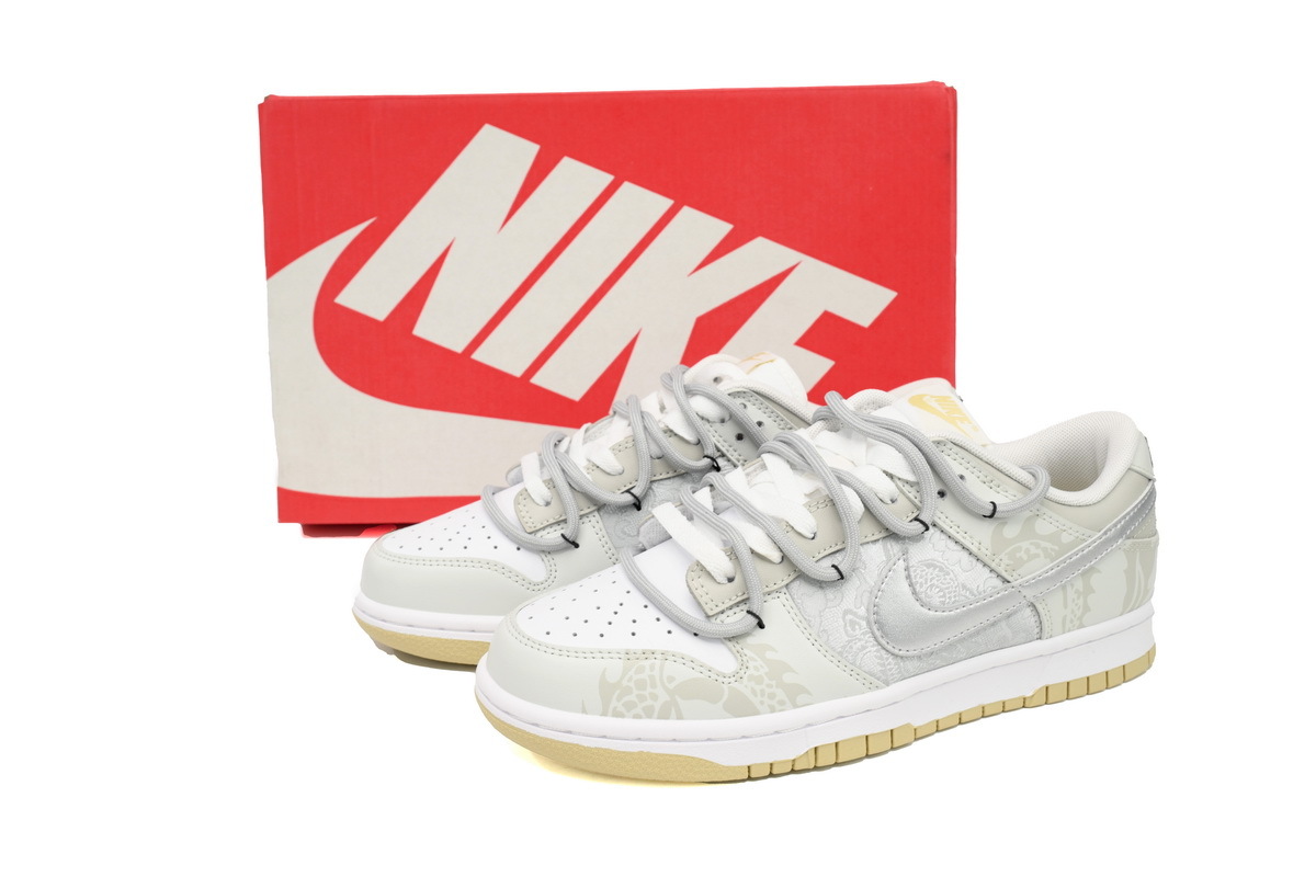 Nike SB Dunk Low White Yellow DV0833-100