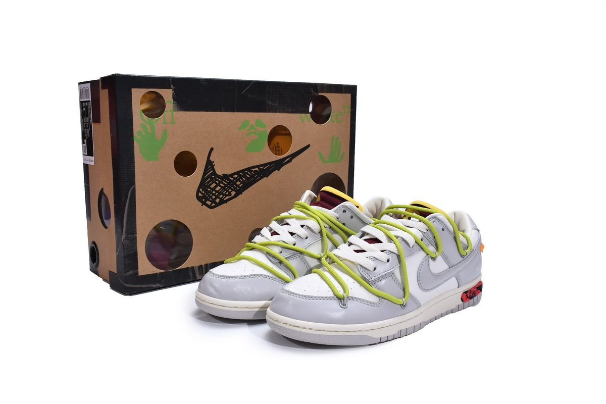 OFF WHITE x Nike Dunk SB Low The 50 NO.8 DM1602-106