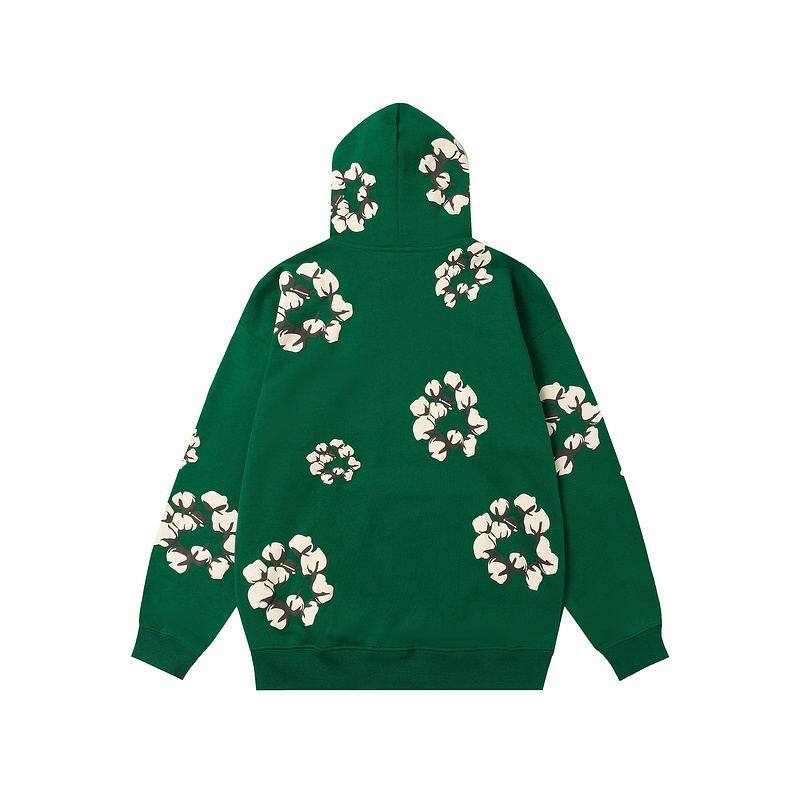 Denim Tears Cactus Tears Wreath Hoodie Green