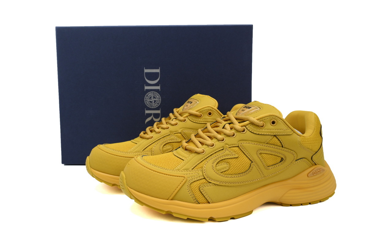 Dior B30 x Stone Island Sneaker Yellow 3SN279ZAN_H225
