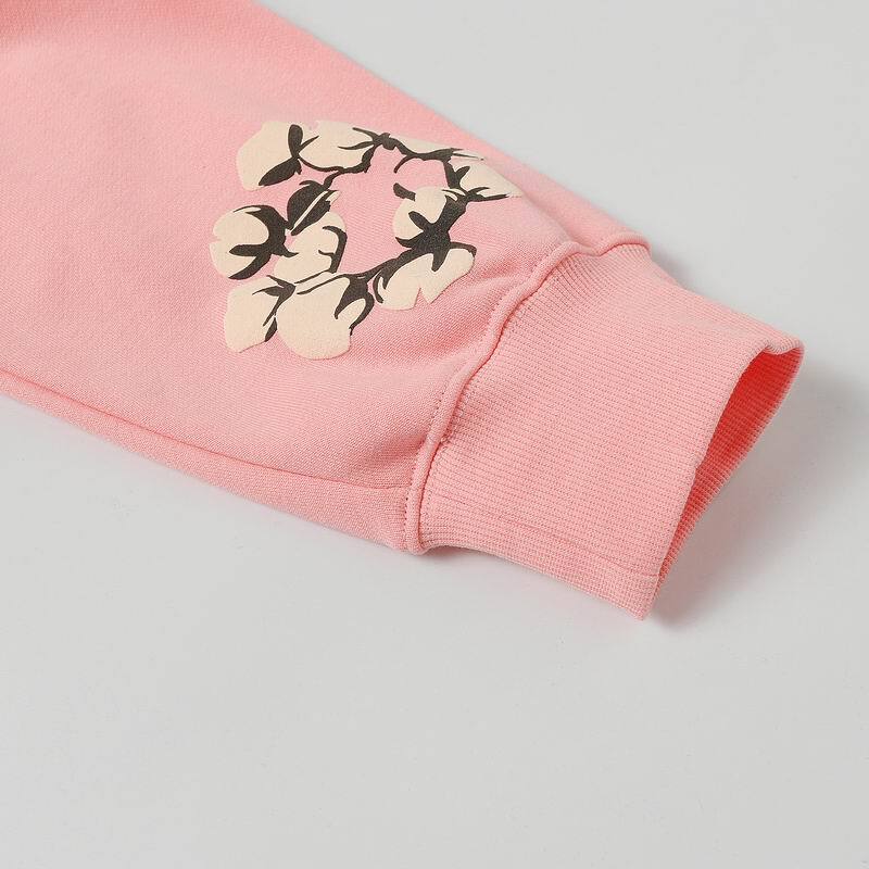 Denim Tears Cactus Tears Wreath Hoodie Pink