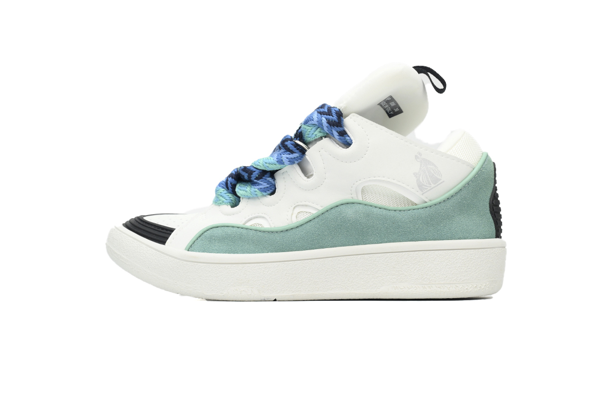 Lanvin Curb Sneaker White Blue