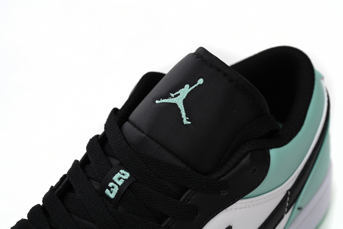 Jordan 1 Low Emerald Toe 553558-117