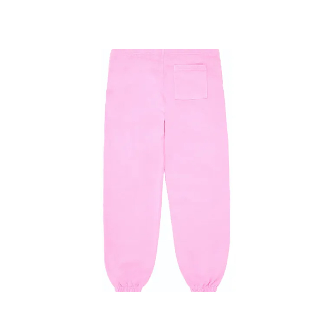Sp5der Number Sweatpants Pink