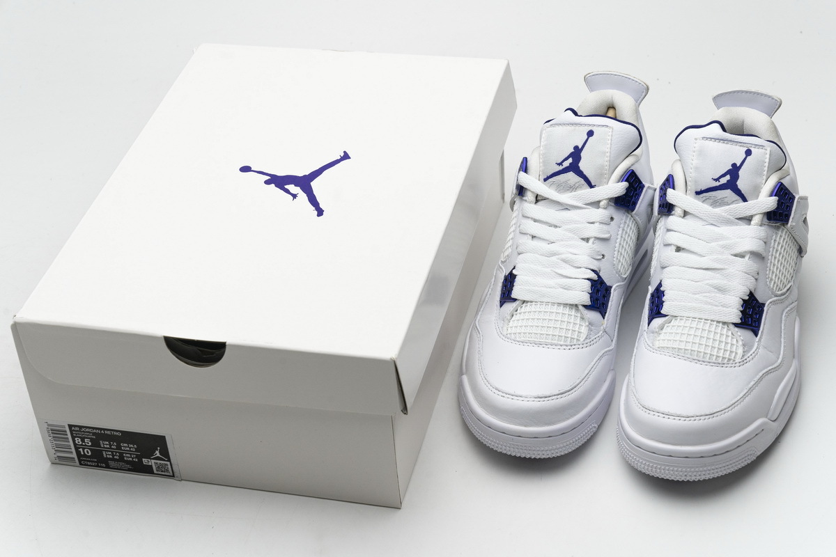 Air Jordan 4 Retro Metallic Purple CT8527-115