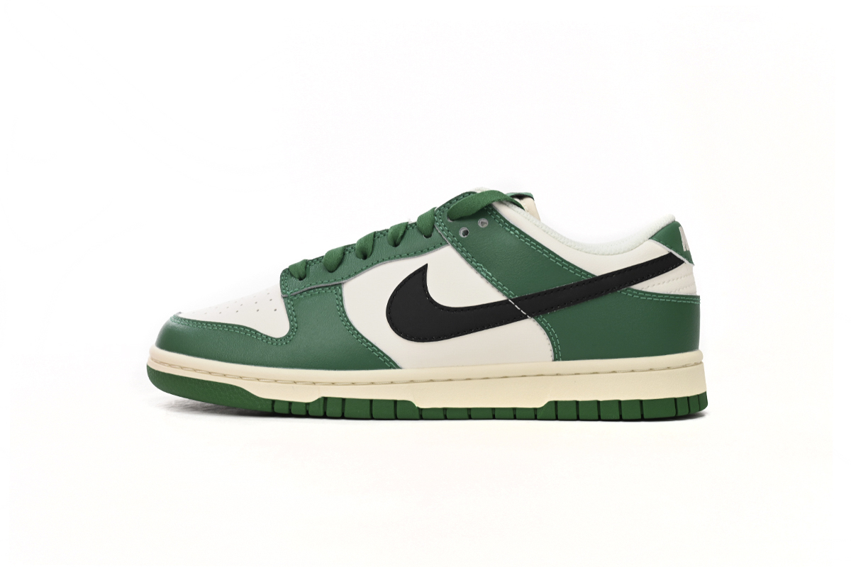 Nike Dunk Low White Green Lottery DR9654-100