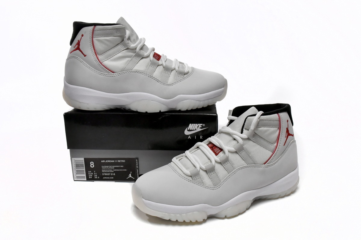 Air Jordan 11 Retro Platinum Tint 378037-016