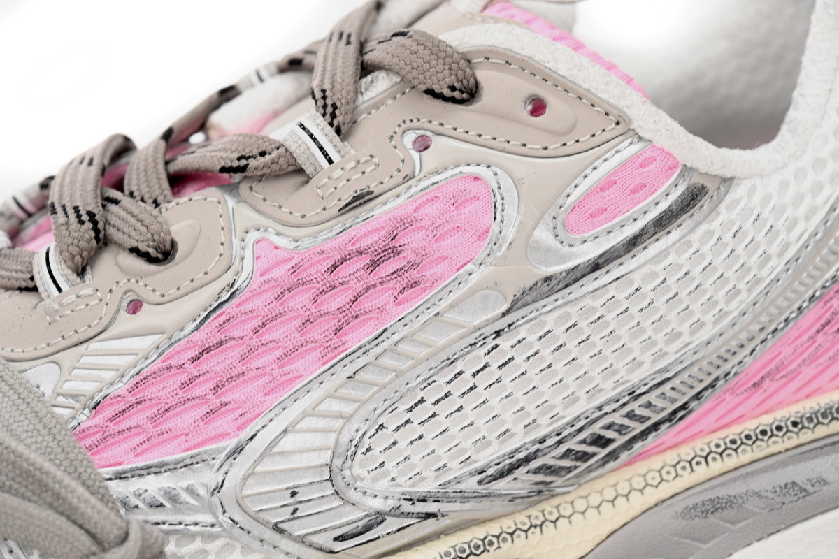 Balenciaga 3XL Sneaker in White Pink 734734 W3XL5 9050