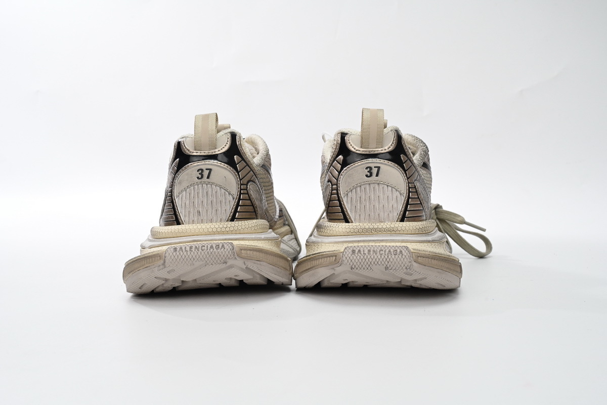 Balenciaga 3XL Sneaker in Black Gray White Gold 734734 W3XL6 0185