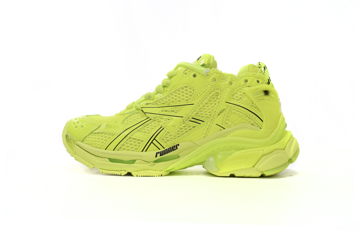 Balenciaga Runner Fluorescent Green 677402 W3RB4 7510