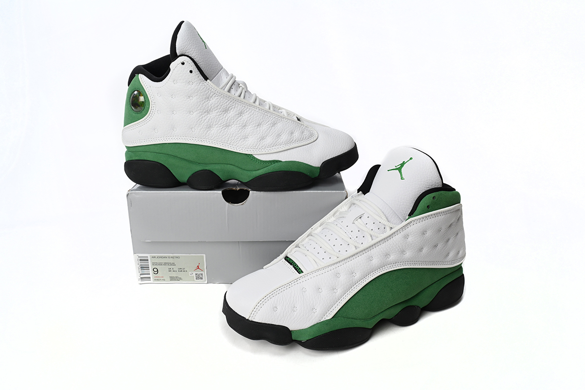 Air Jordan 13 Retro White Green DB6536-113