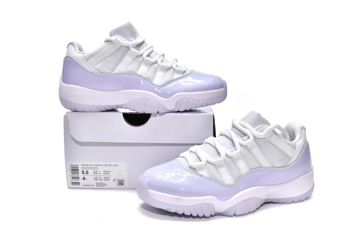 Air Jordan 11 Low Pure Violet AH7860-101