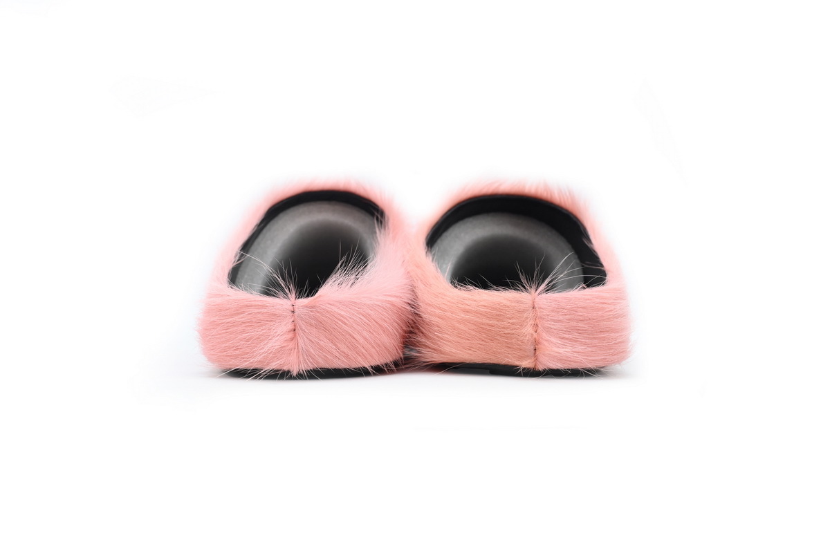 Marni Loafers Long-hair Calfskin Fussbett Sabot Pink